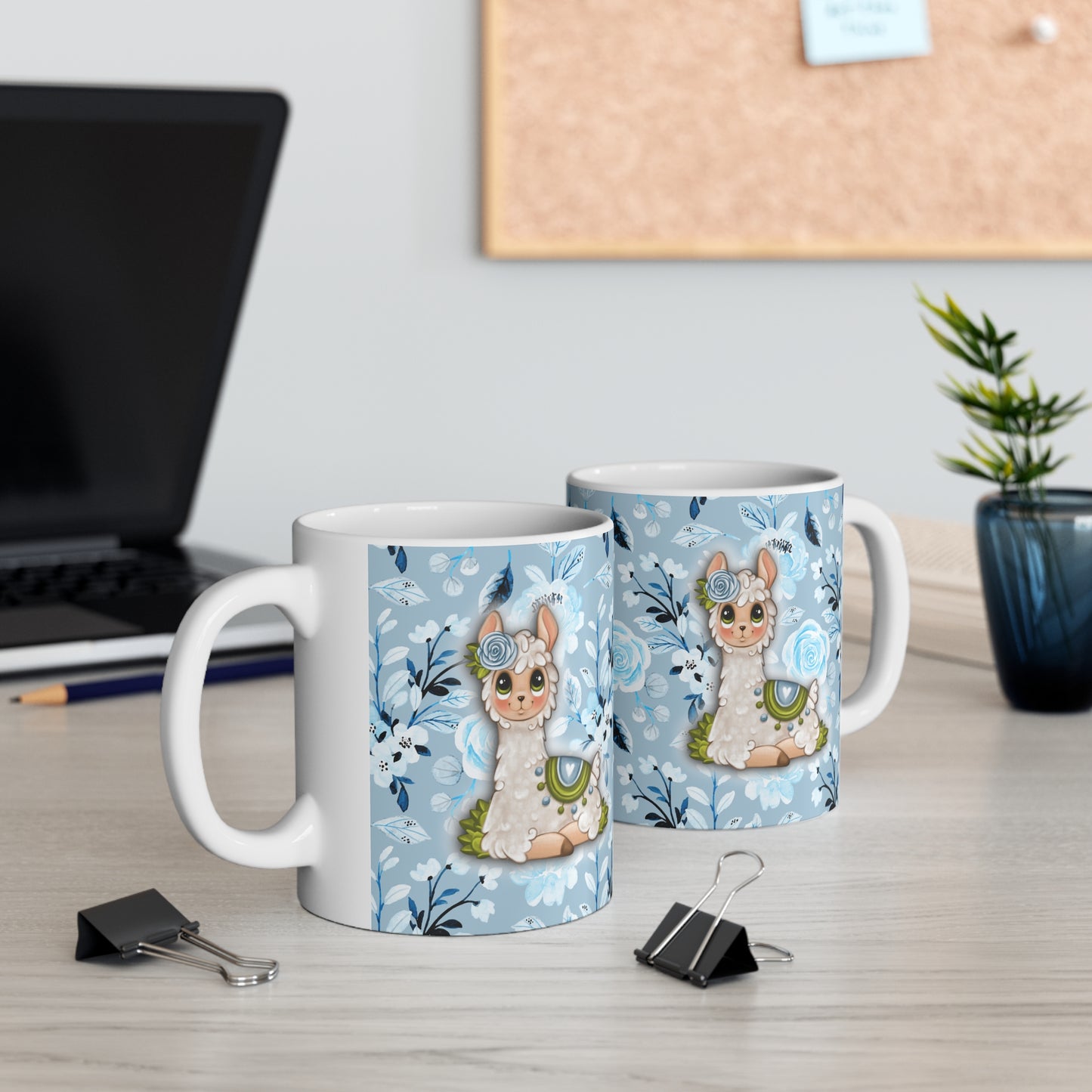 Adorable Llama Ceramic Mug 11oz