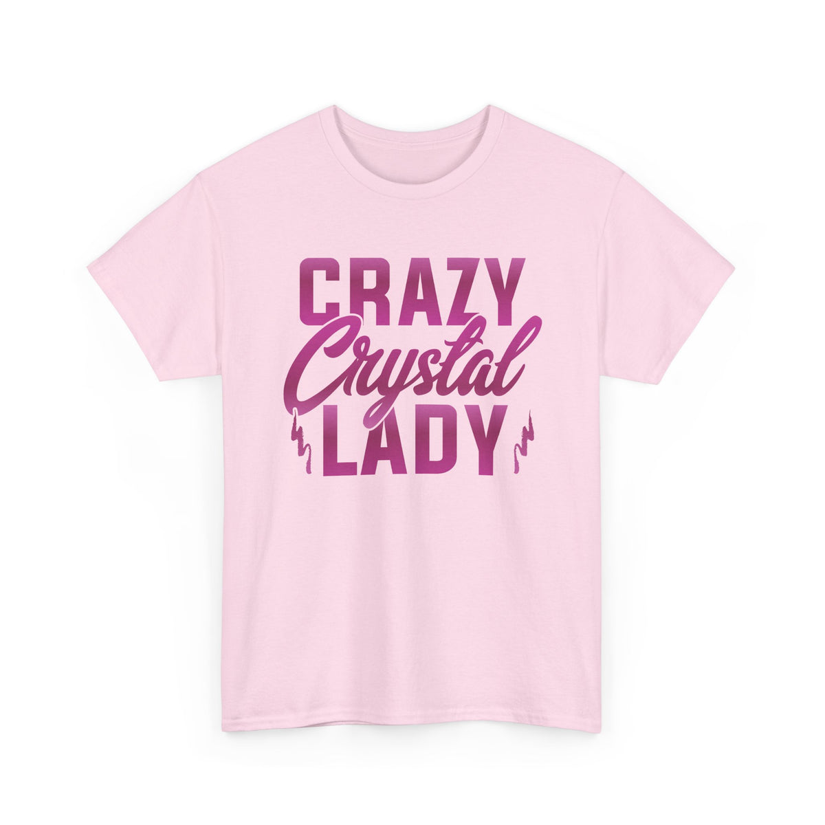 Crazy Crystal Lady Graphic T-Shirt