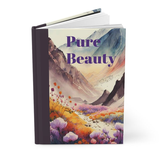 Pure Beauty Hardcover Journal