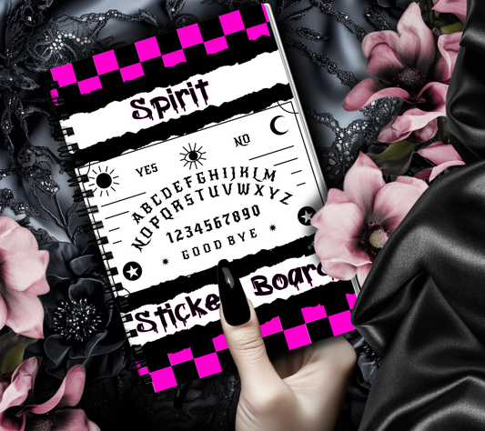 Retro Spirit Board Reusable Sticker Book