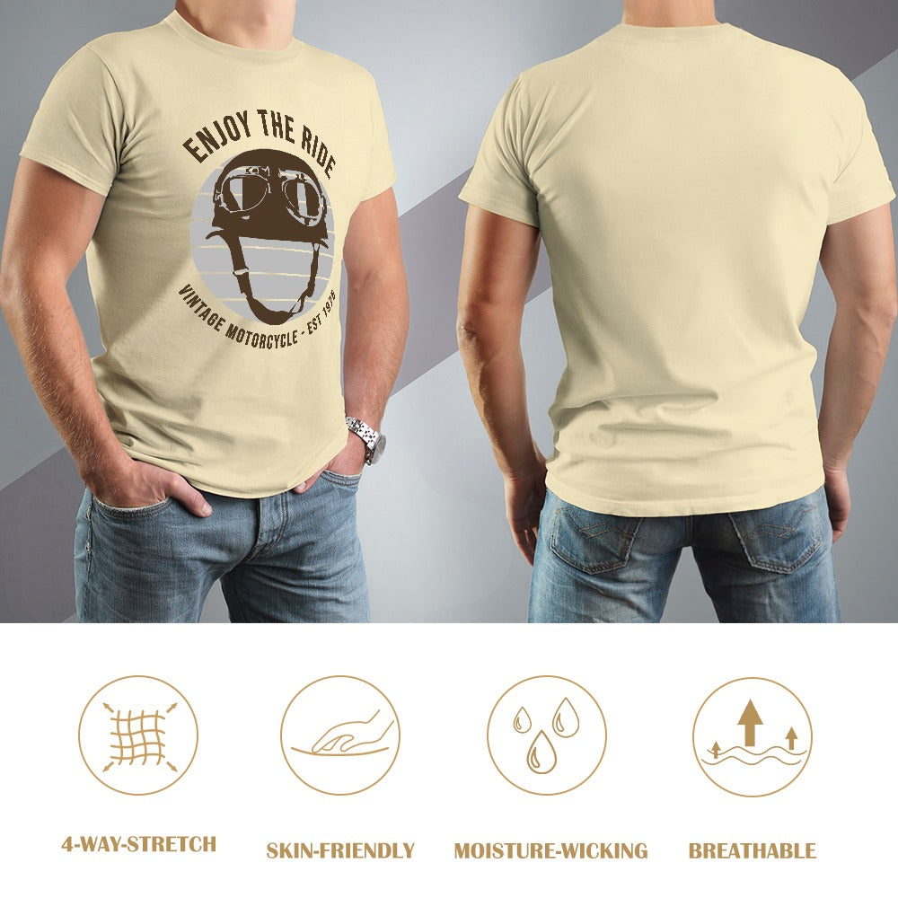 Enjoy The Ride Men's T-shirt 100% Cotton