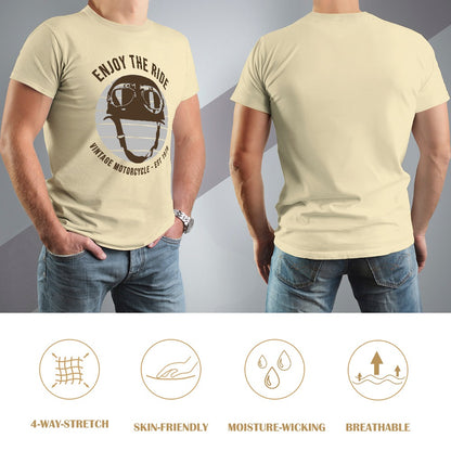 Enjoy The Ride Men's T-shirt 100% Cotton