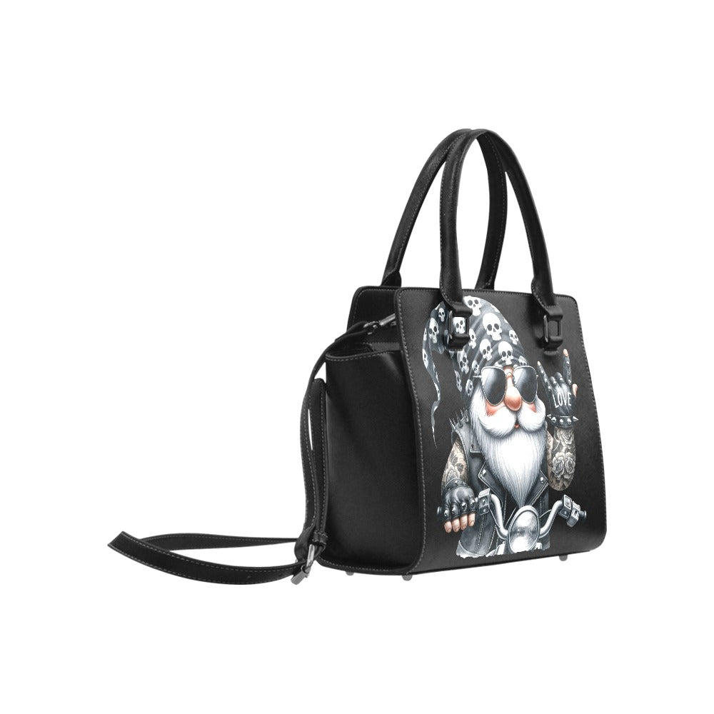 Biker Gnome Classic Shoulder Handbag