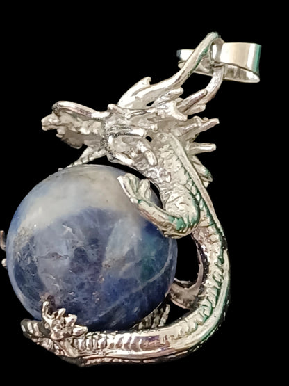 Dragon Natural Stone Pendant