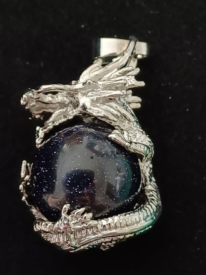 Dragon Natural Stone Pendant
