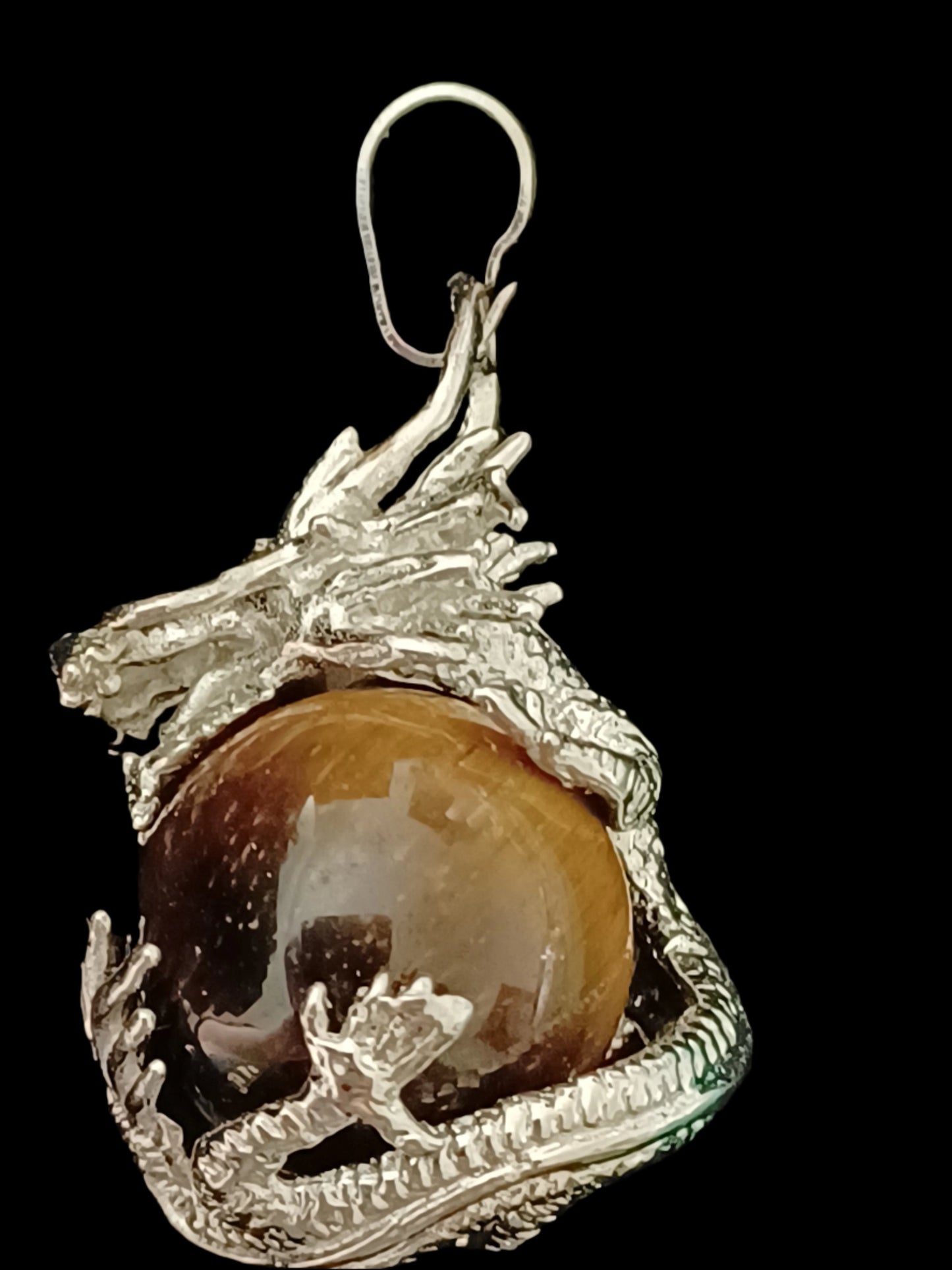 Dragon Natural Stone Pendant