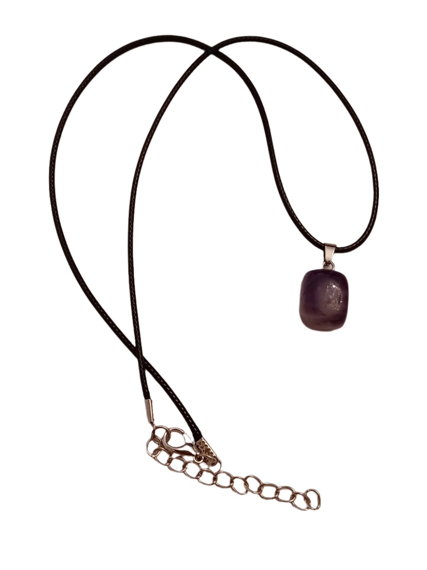 Amethyst Pendant with Paracord