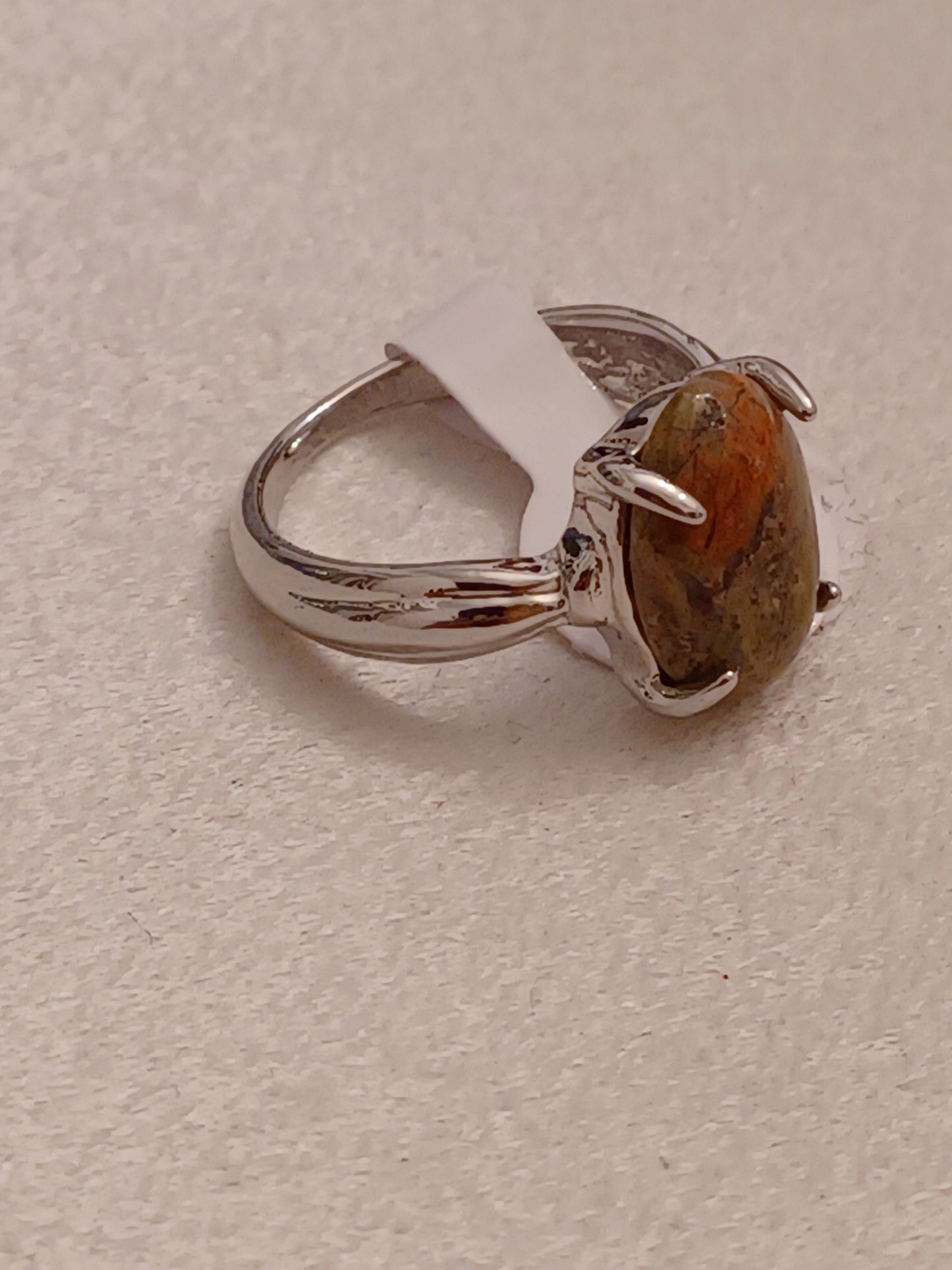 Unakite Ring - Size 8