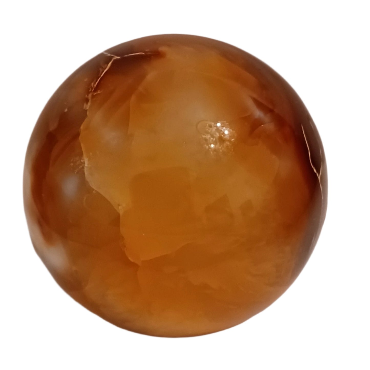 Carnelian Agate Sphere