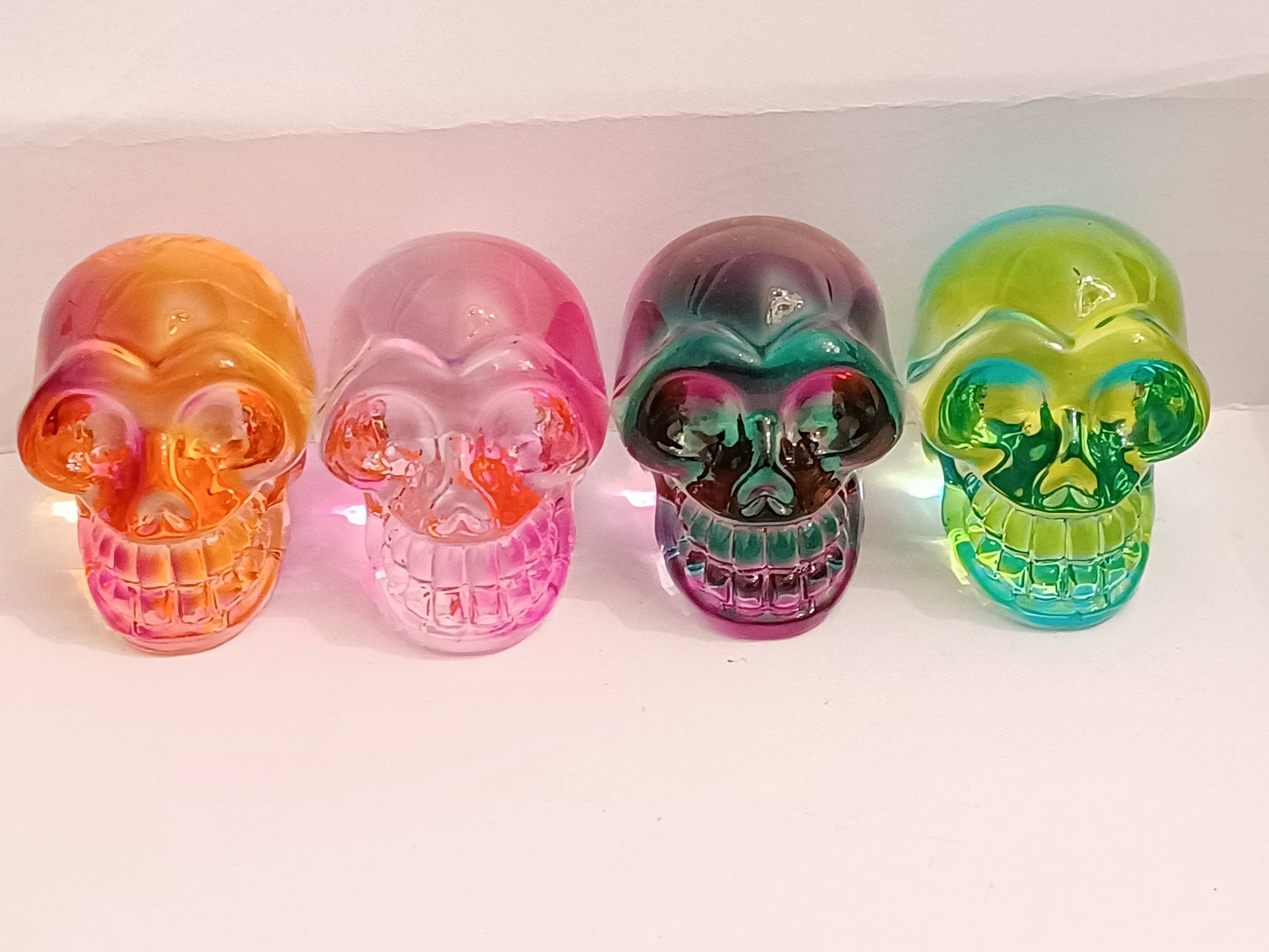 Skull Andara Crystal Figures