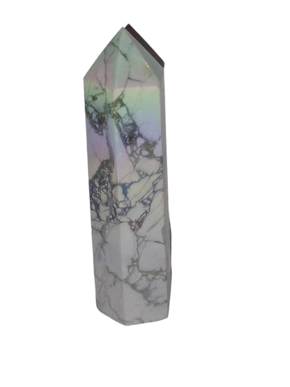 Aura Howlite Point