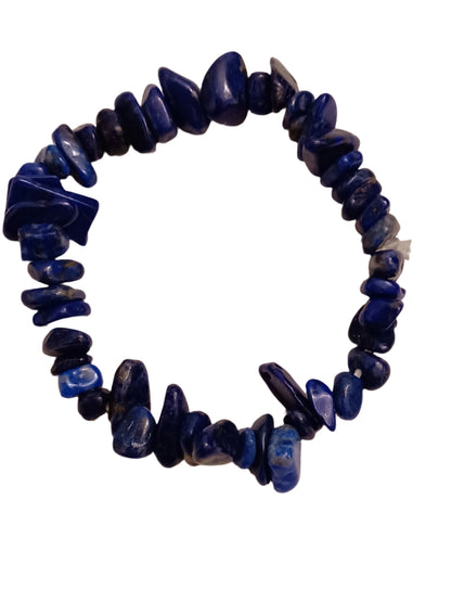 Lapis Lazuli Natural Stone Stretch Bracelet