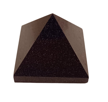 Blue Goldstone Pyramid
