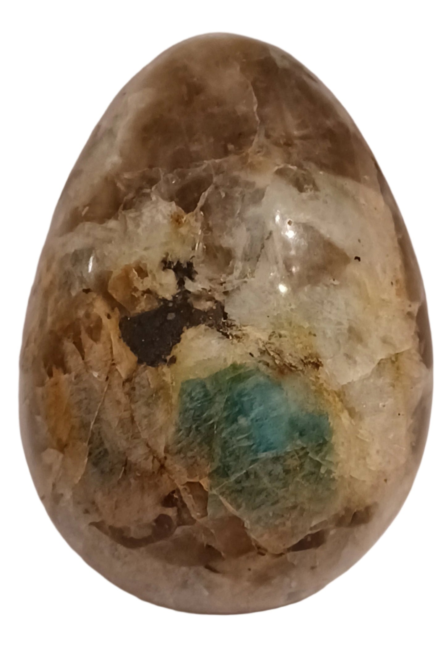 Amazonite Feldspar Egg