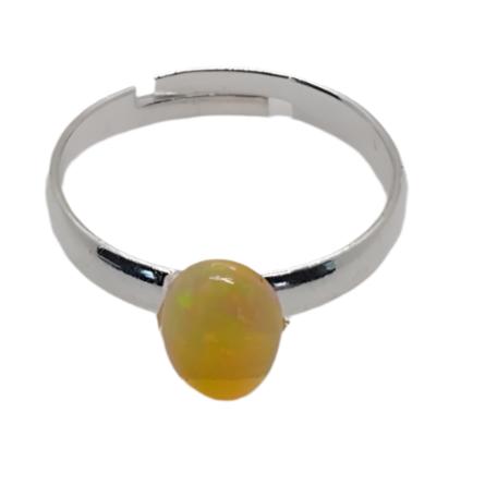 Adjustable Crystal Rings