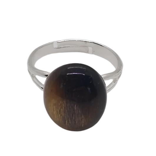 Adjustable Crystal Rings