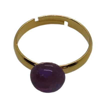 Adjustable Crystal Rings