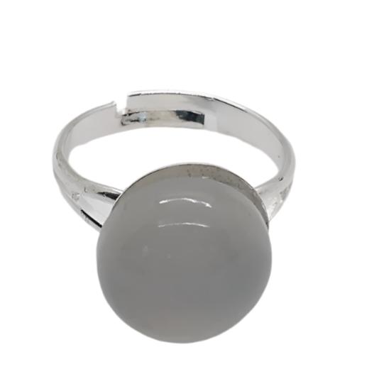 Adjustable Crystal Rings