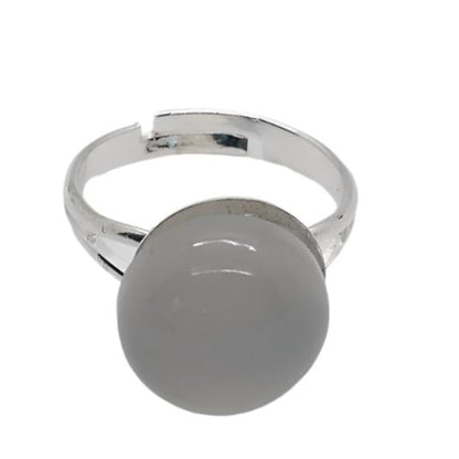 Adjustable Crystal Rings