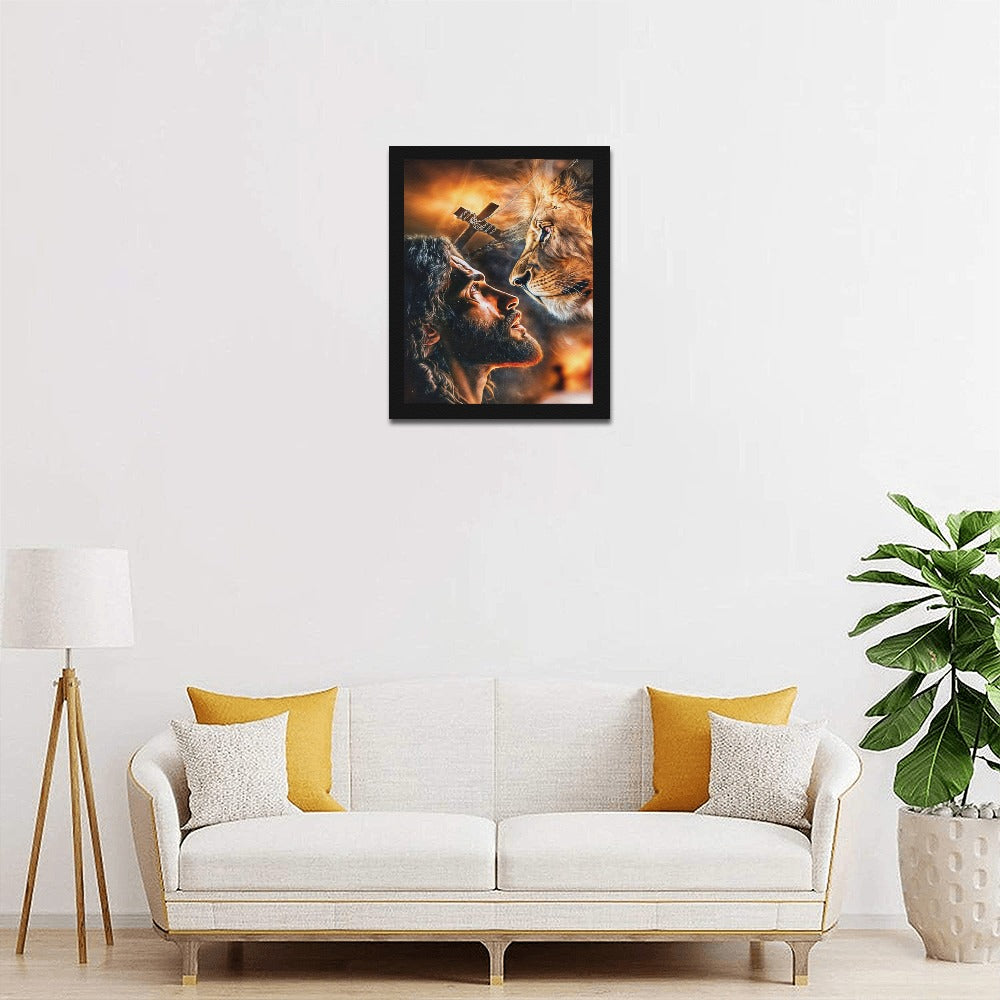 Kings of Kings Framed Canvas Print