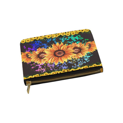 Sunflowers Small Carry-All Pouch