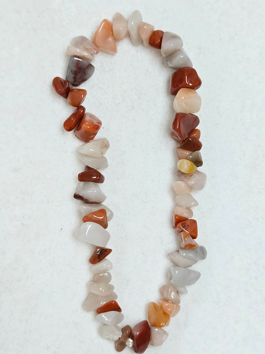 Agate Natural Stone Stretch Bracelet