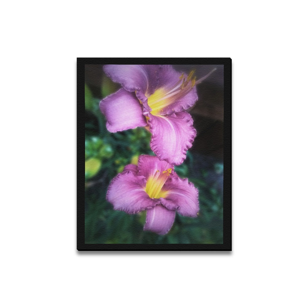 Floral Framed Canvas Print