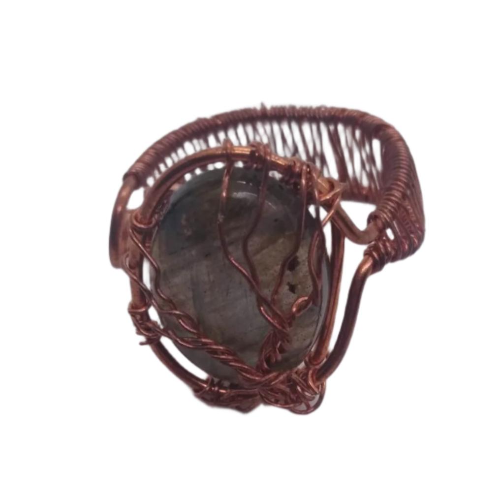 Adjustable Crystal Rings