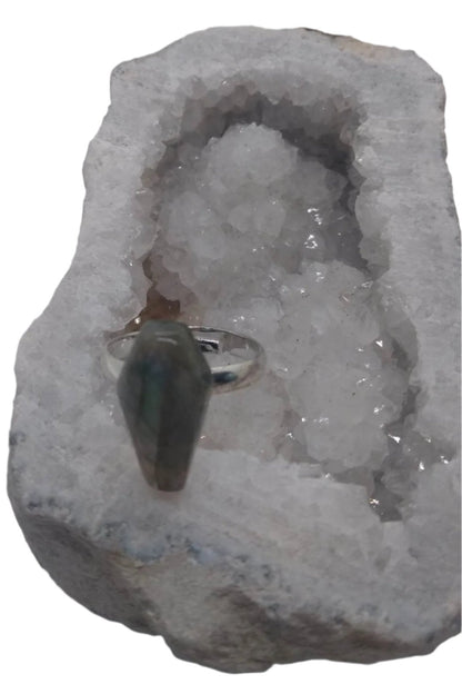 Adjustable Crystal Rings