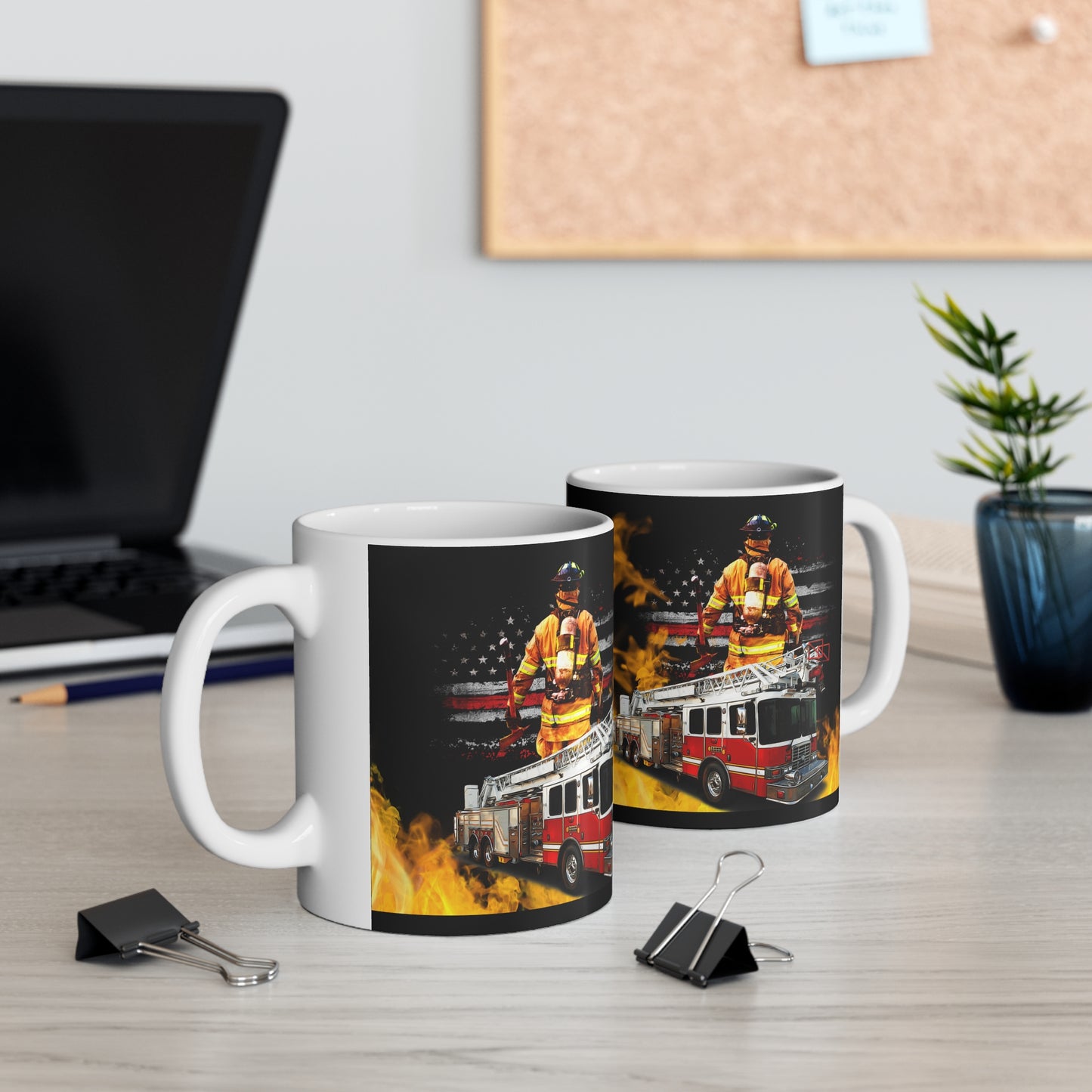 Firefighter Ceramic Mug 11oz
