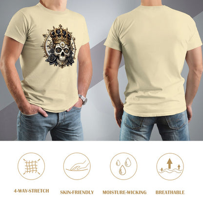 Skull King Men's T-shirt 100% Cotton