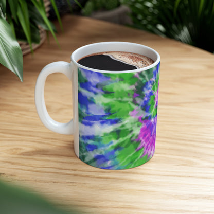 Tie Dye Classic Ceramic Mug 11oz