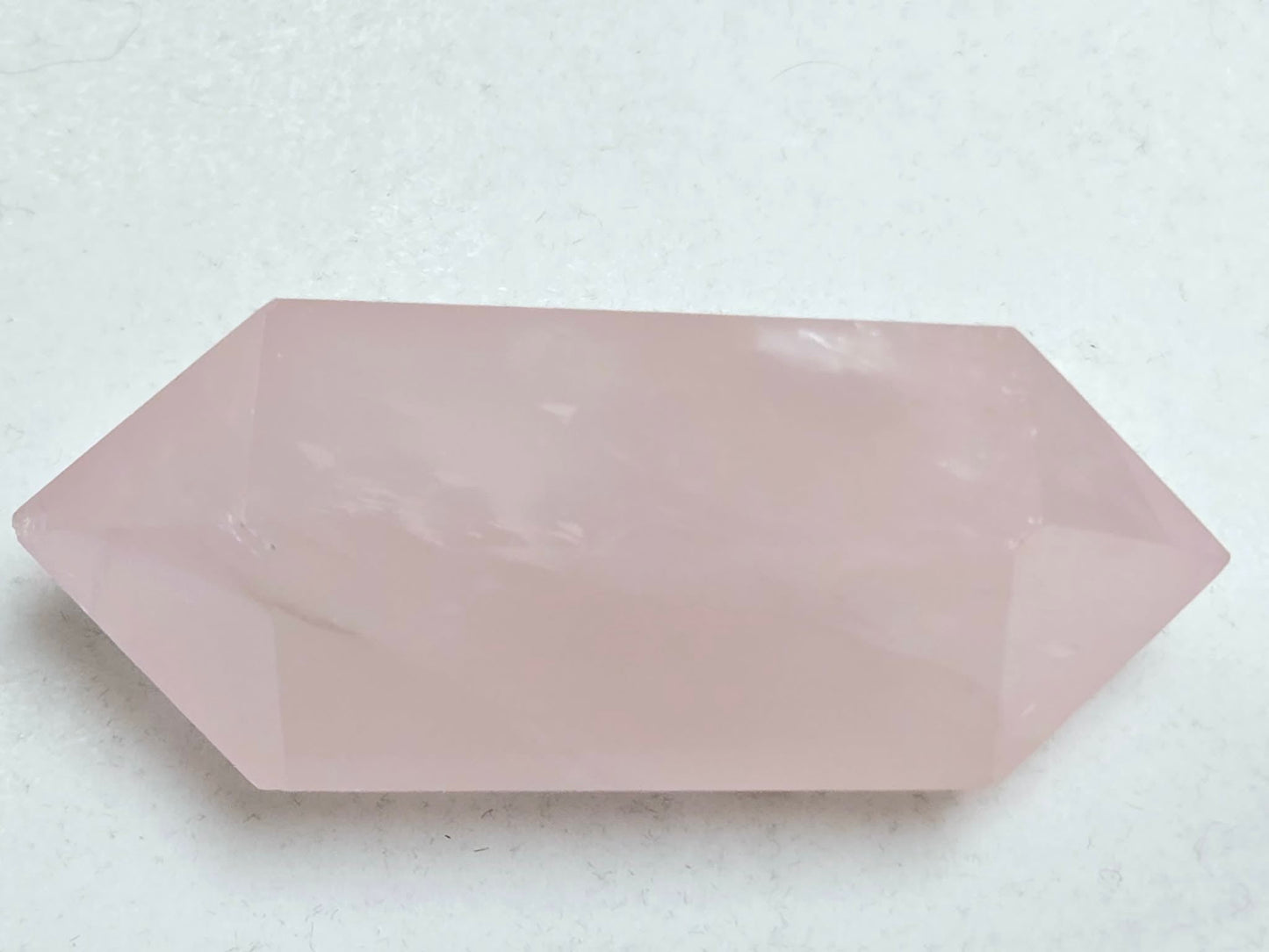Rose Quartz Double Terminated Crystals