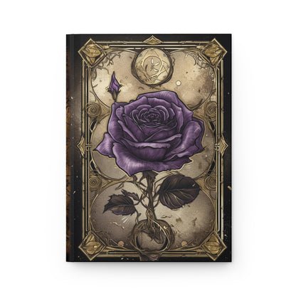 Goth Rose Hardcover Journal Matte