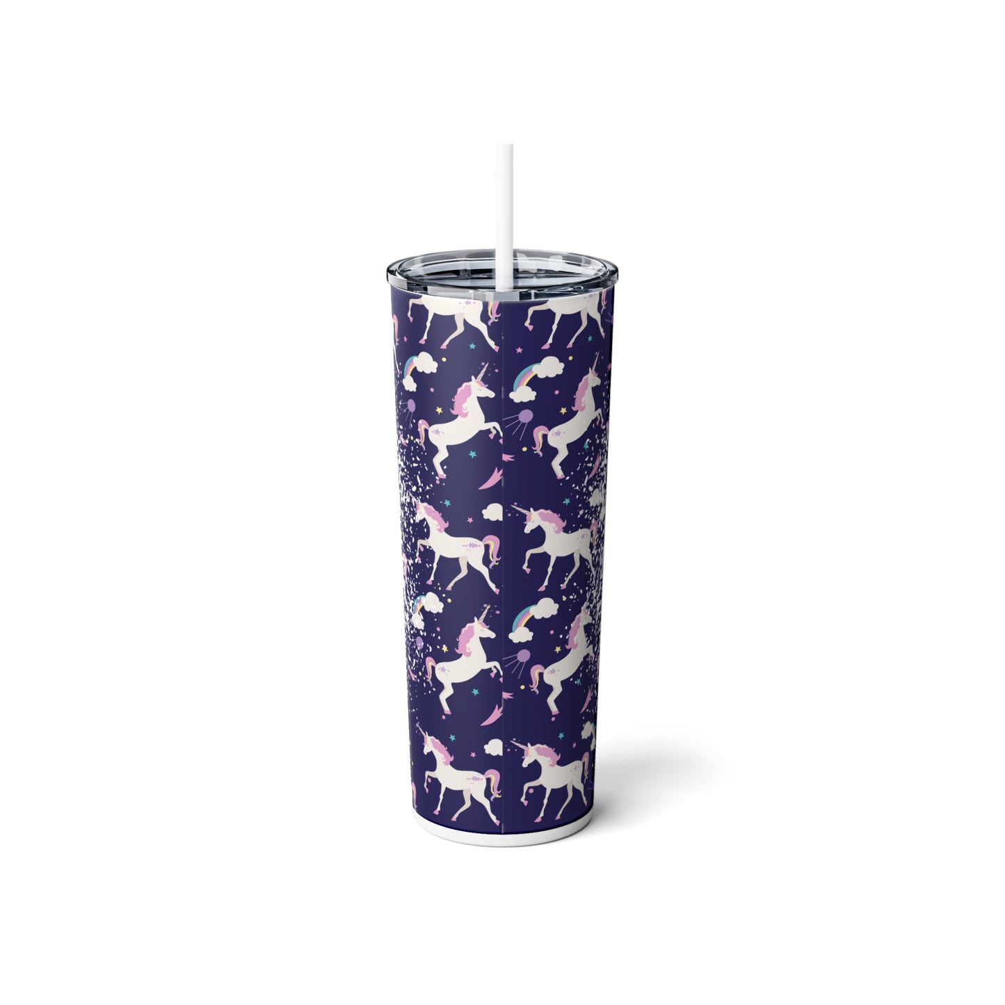 Magical Mama Skinny Steel Tumbler with Straw 20oz