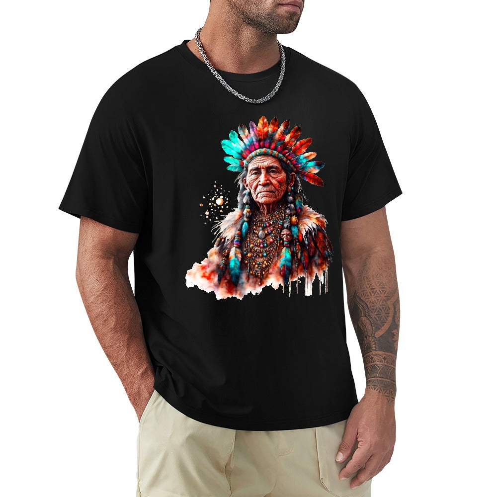 Native Men's T-shirt 100% Cotton