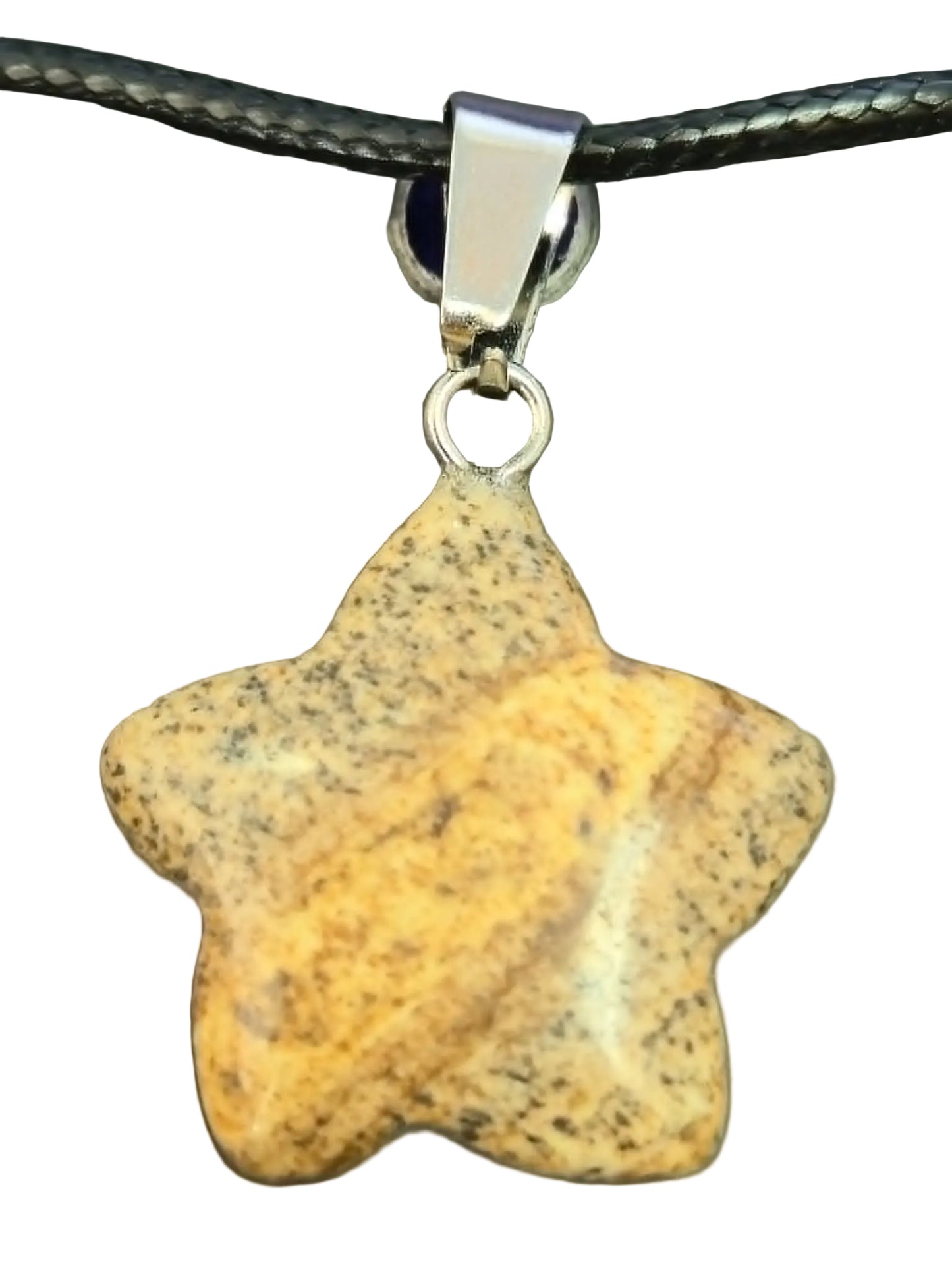 Picture Jasper Star Necklace