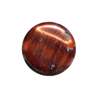 2G Red Tiger Eye Natural Stone Plug