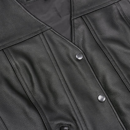 Women's Gray Single Back Panel Concealed Carry Vest