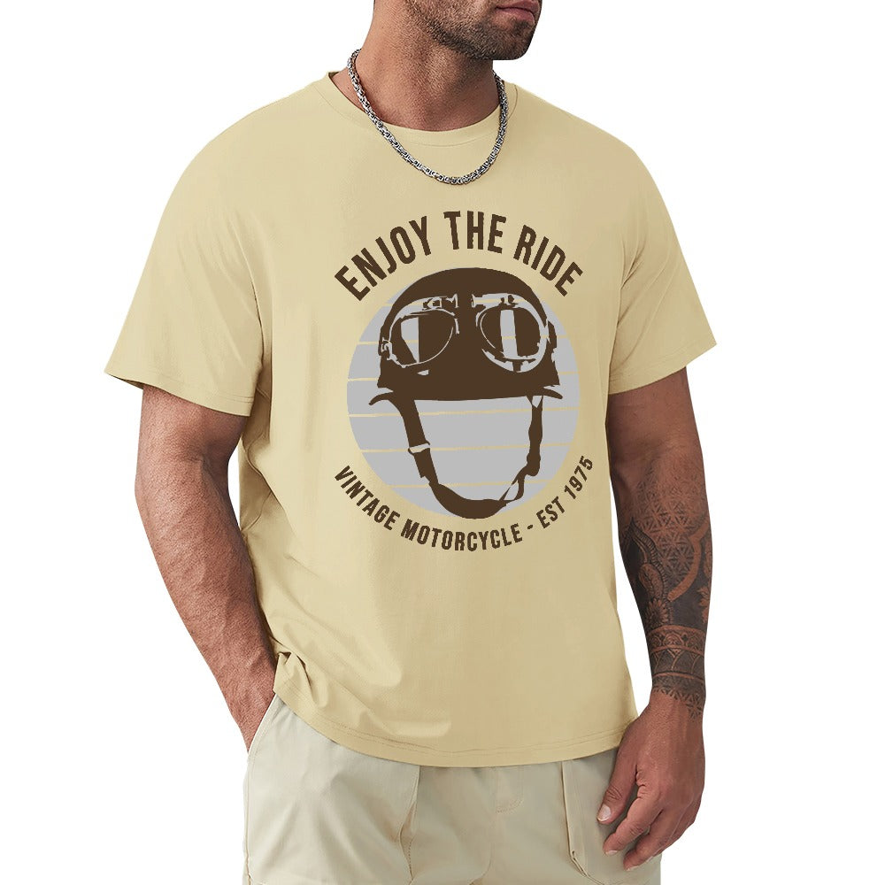 Enjoy The Ride Men's T-shirt 100% Cotton