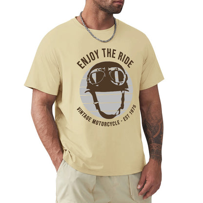 Enjoy The Ride Men's T-shirt 100% Cotton