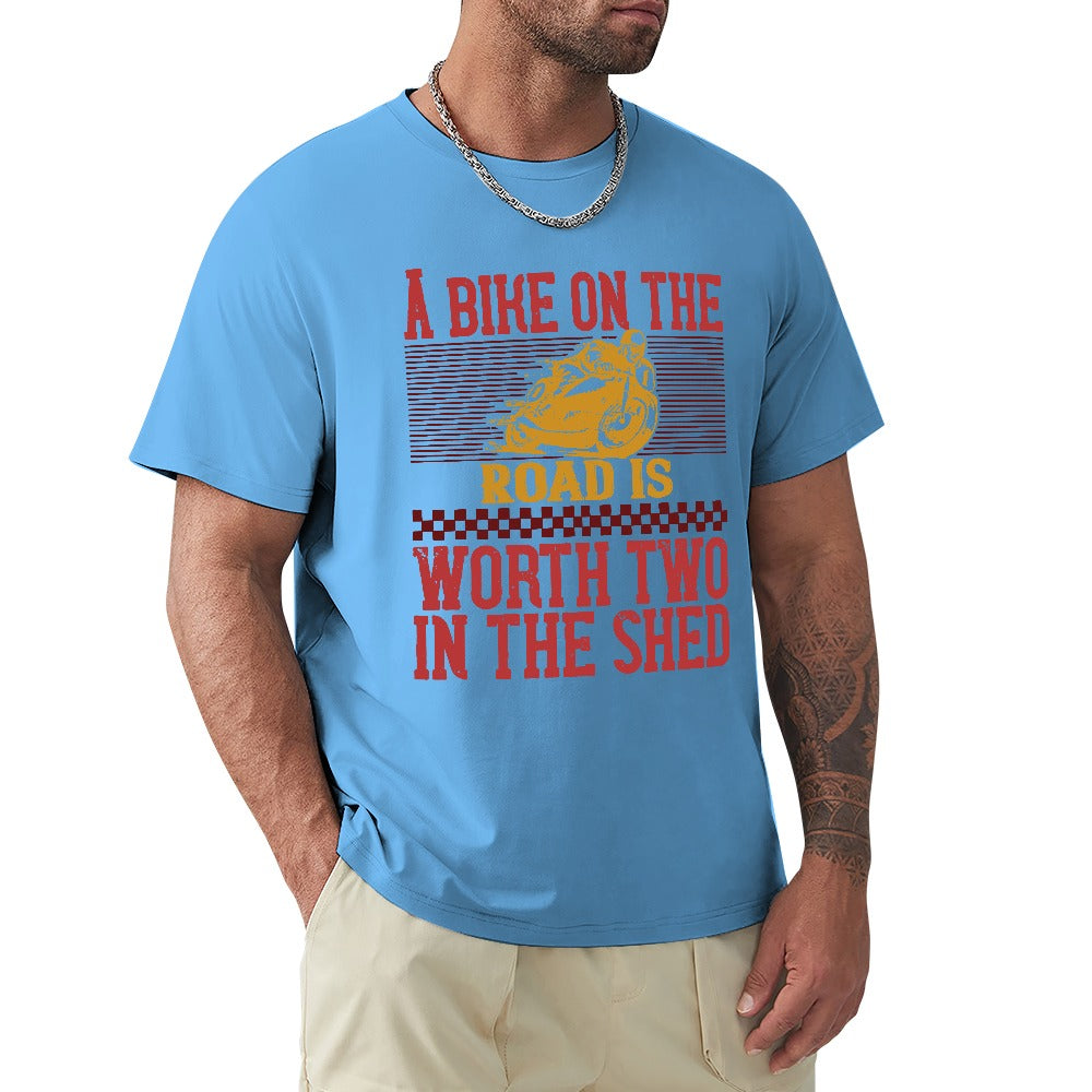 Worth Two In The Shed Men's T-shirt 100% Cotton