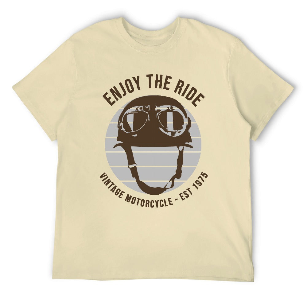 Enjoy The Ride Men's T-shirt 100% Cotton