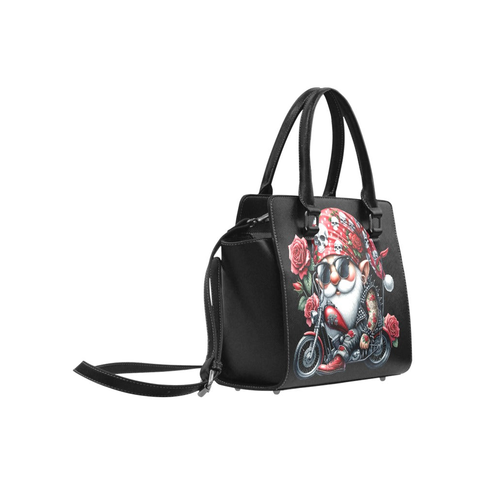 Biker Gnome Classic Shoulder Handbag
