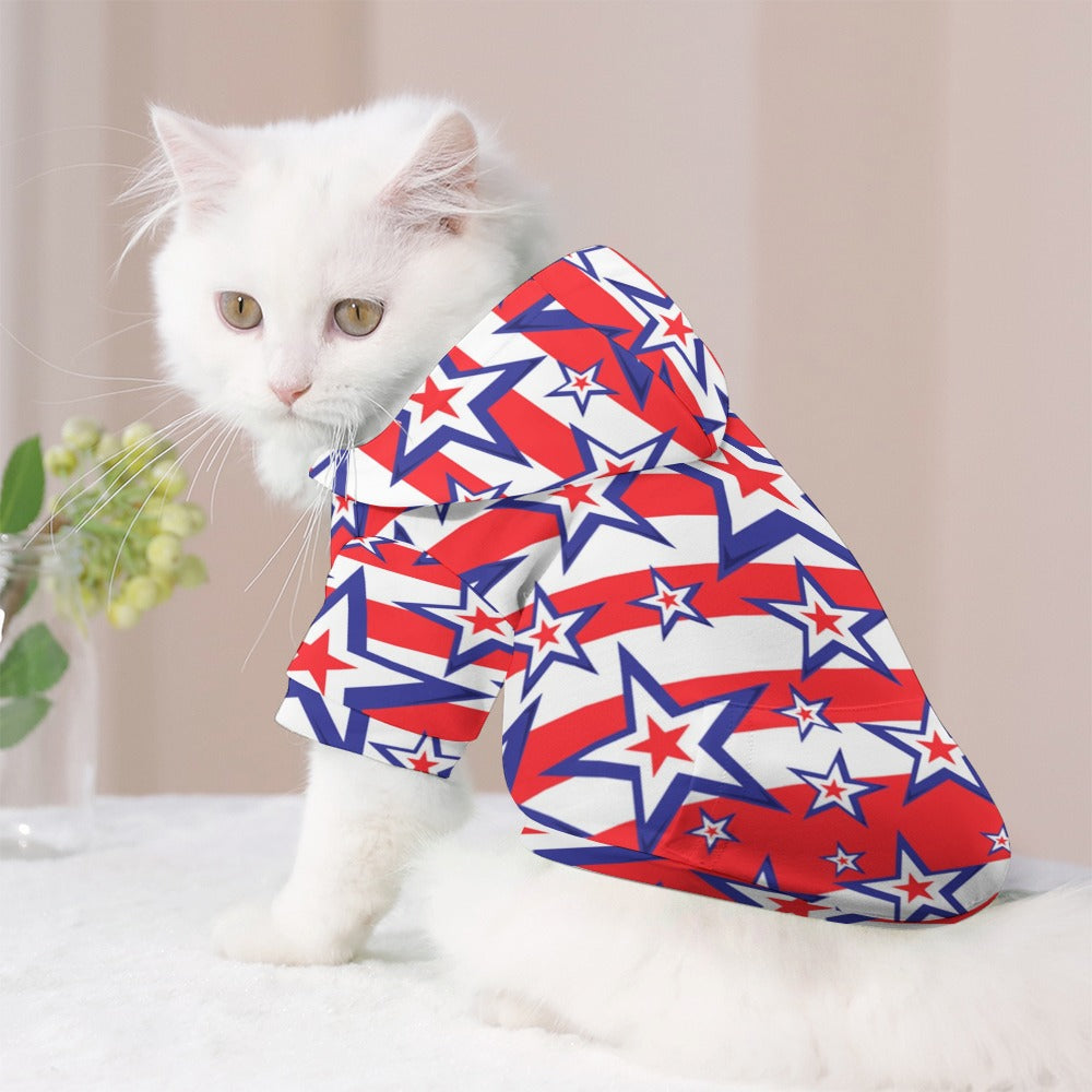 Patriotic Kitty Sweater