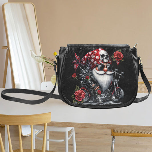 Biker Gnome Classic Saddle Bag Crossbody