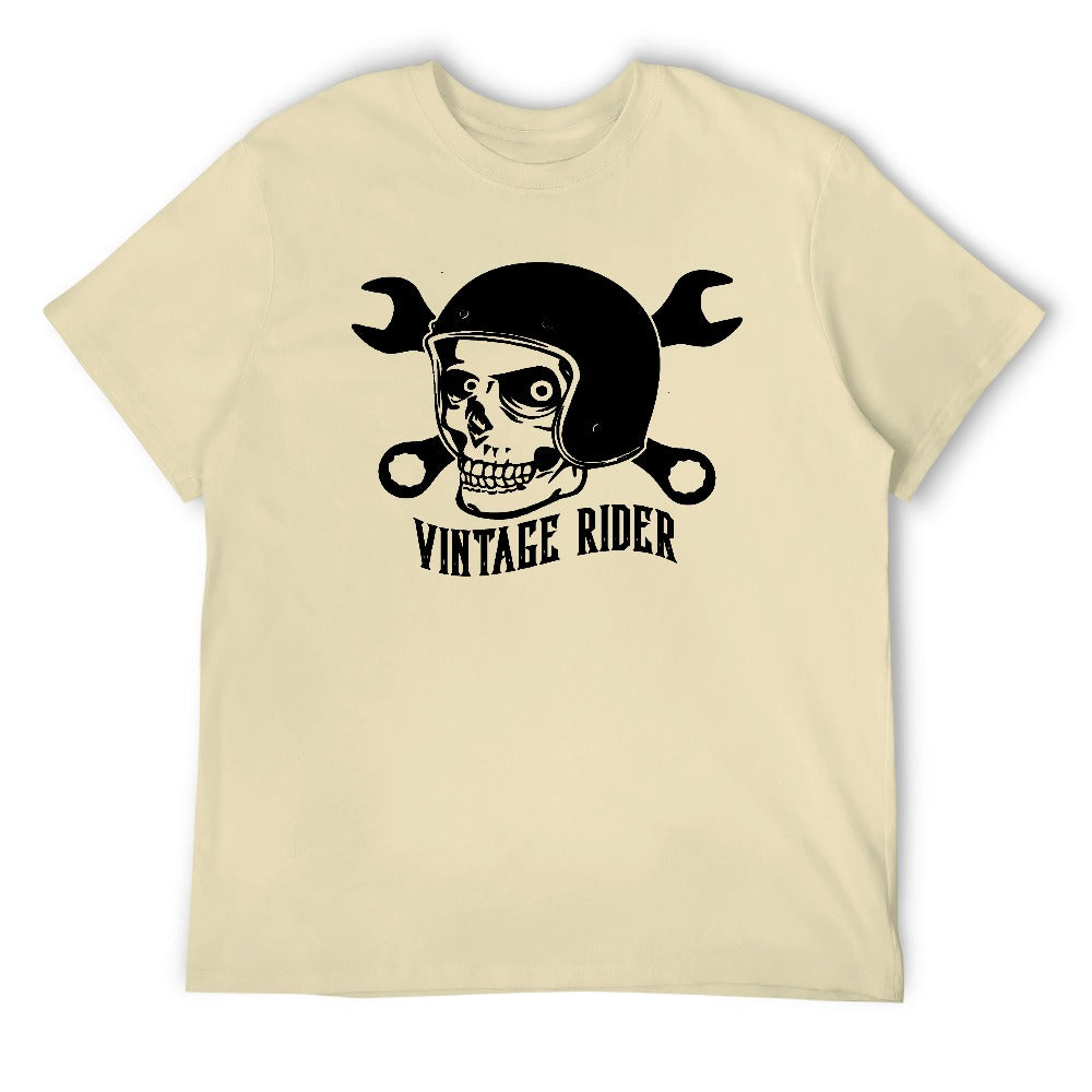Vintage Rider Men's T-shirt 100% Cotton