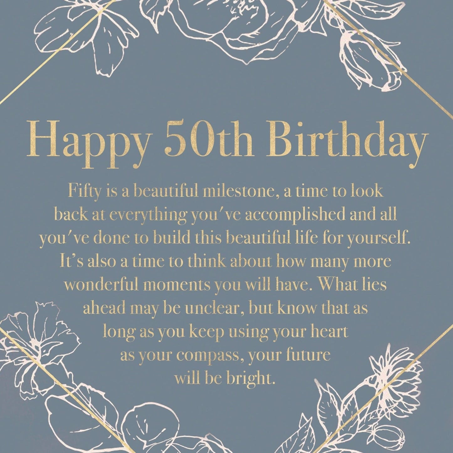 50th Birthday Spa Gift Box