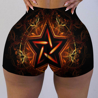 Five Point Star Ladies Shorts