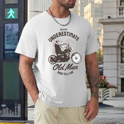 Ride Till I Die Men's T-shirt 100% Cotton